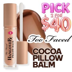 Too Faced Pillow Balm in Lip Treatment in Cocoa Kiss